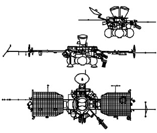 Mars 96 Cruise Configuration